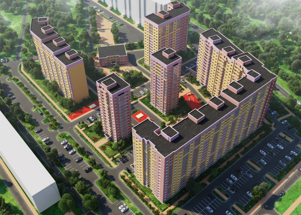 Миниатюра: 2-комн.кв. 61,6 кв.м. ЖК Янтарный город