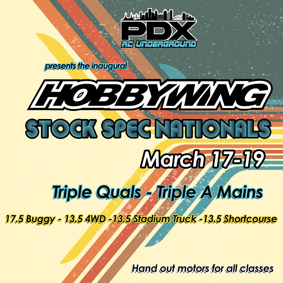 Hobbywing Stock Spec Nationals