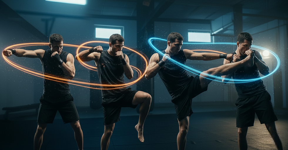 Golpear elementos sólidos : potencia total, alineación integral y eficiencia 