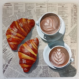 Pastries and Espresso on Ukraine Newsprint.jpg