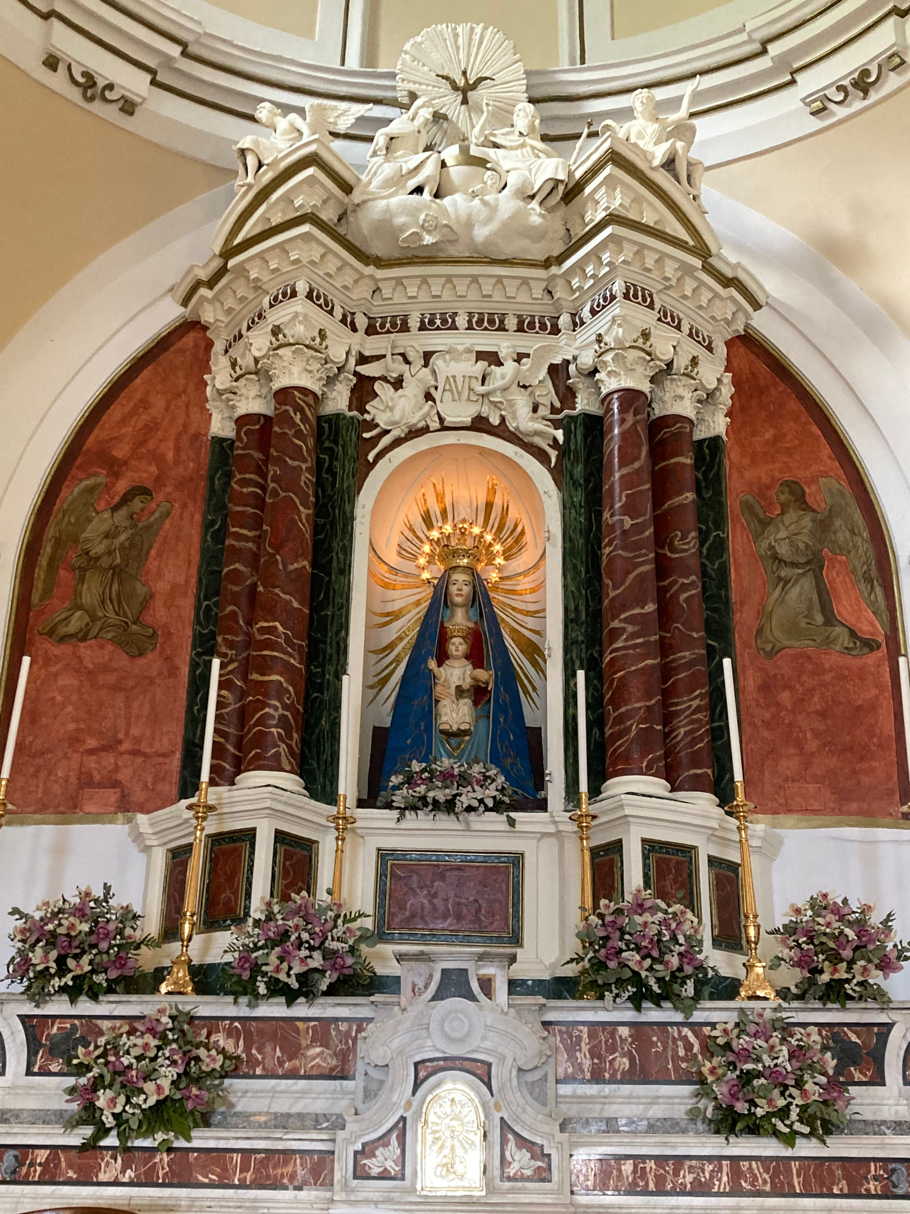 Mostra Architettonica Altare maggiore Santuario