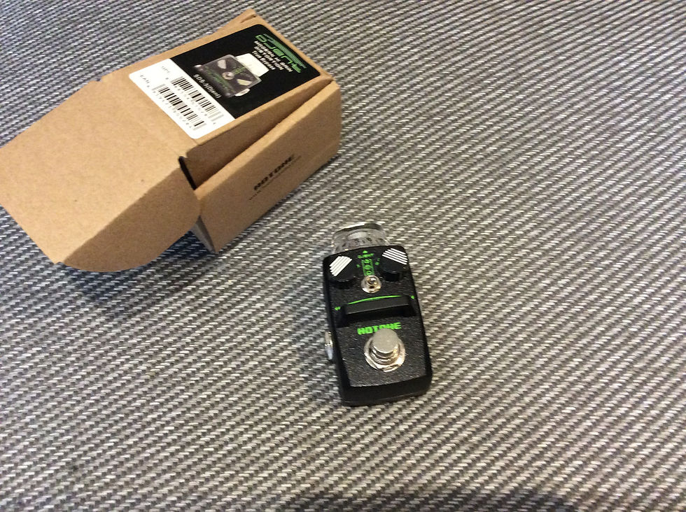 Hotone Djent High Gain Distortion Effects Pedal