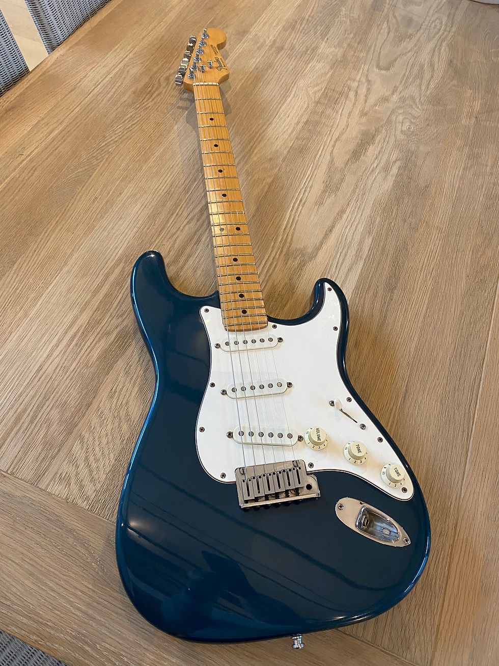 Fender USA Strat 1988 Gun Metal Blue