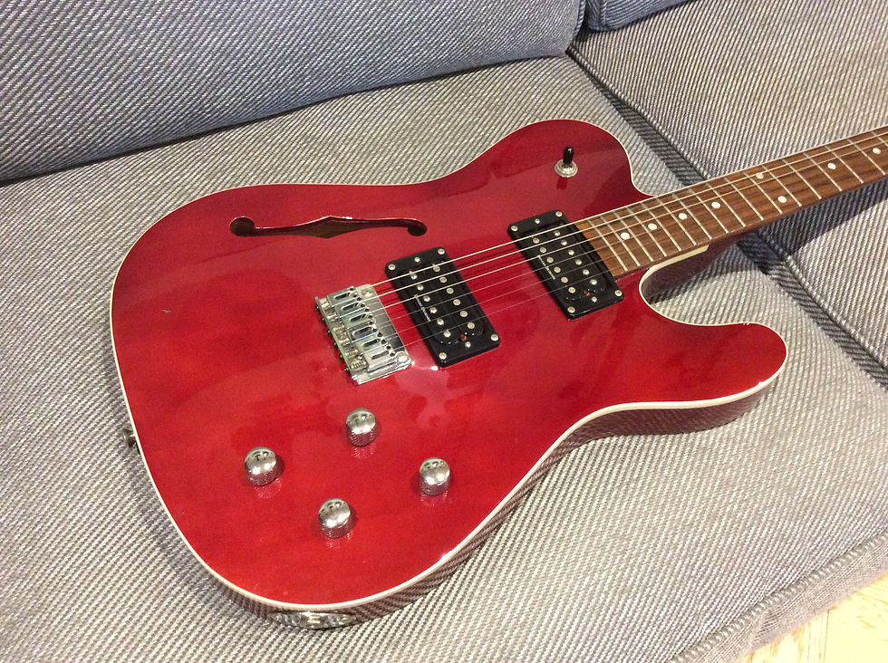 Thumbnail: Fender Squier Thinline HH Set NeckTelecaster
