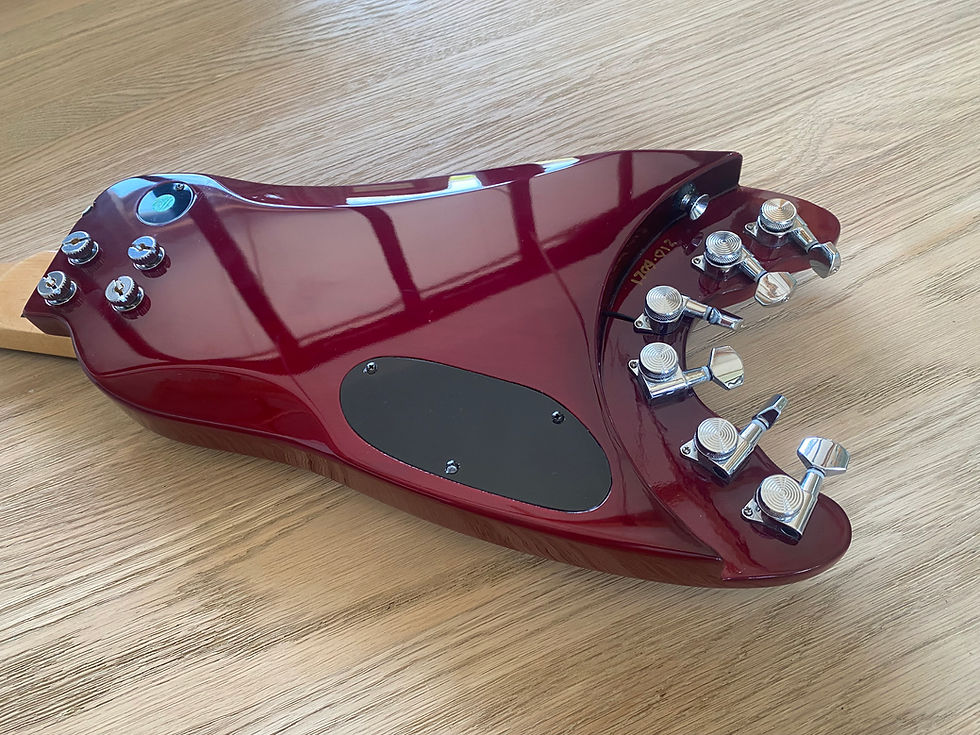 Thumbnail: Strobel Rambler Travel Guitar And Case