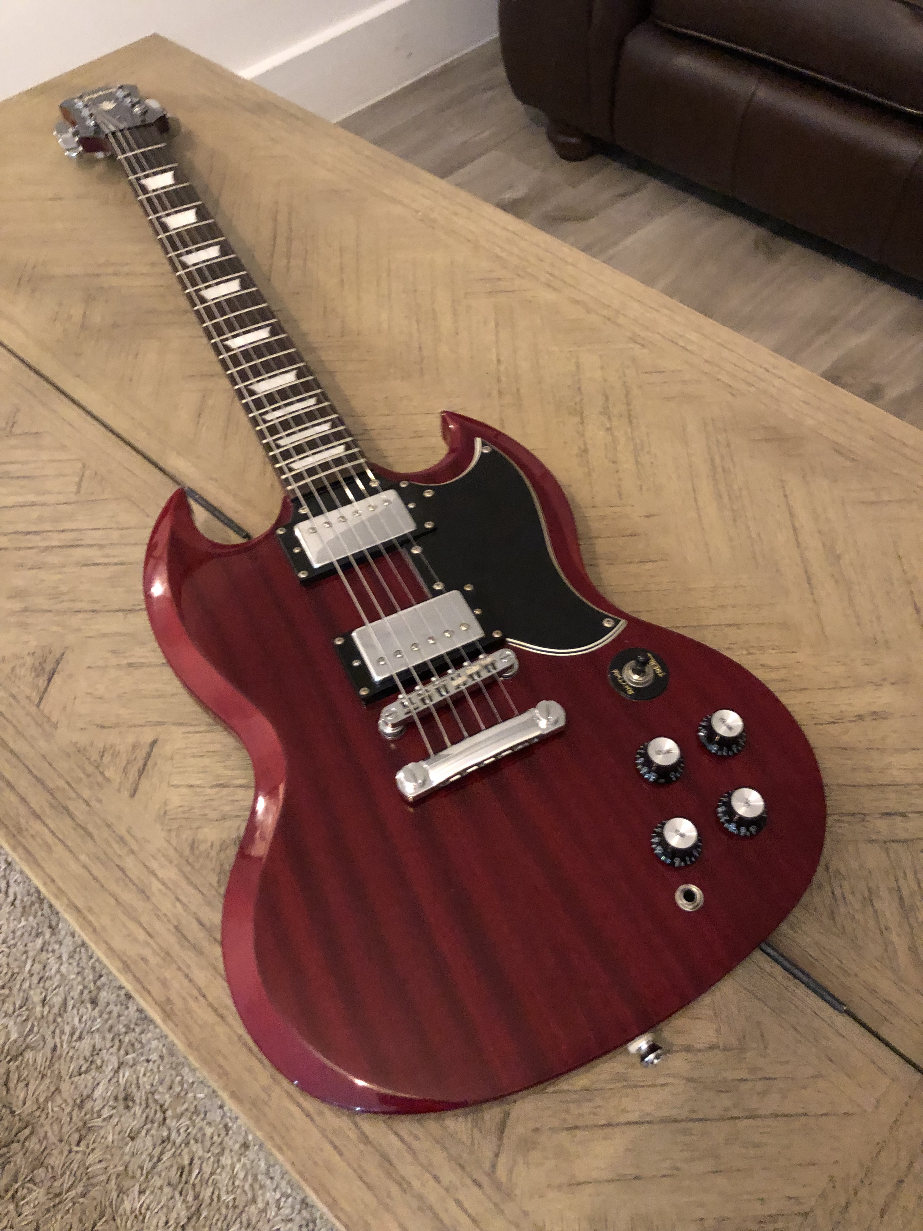 Epiphone SG Classic Cherry Red