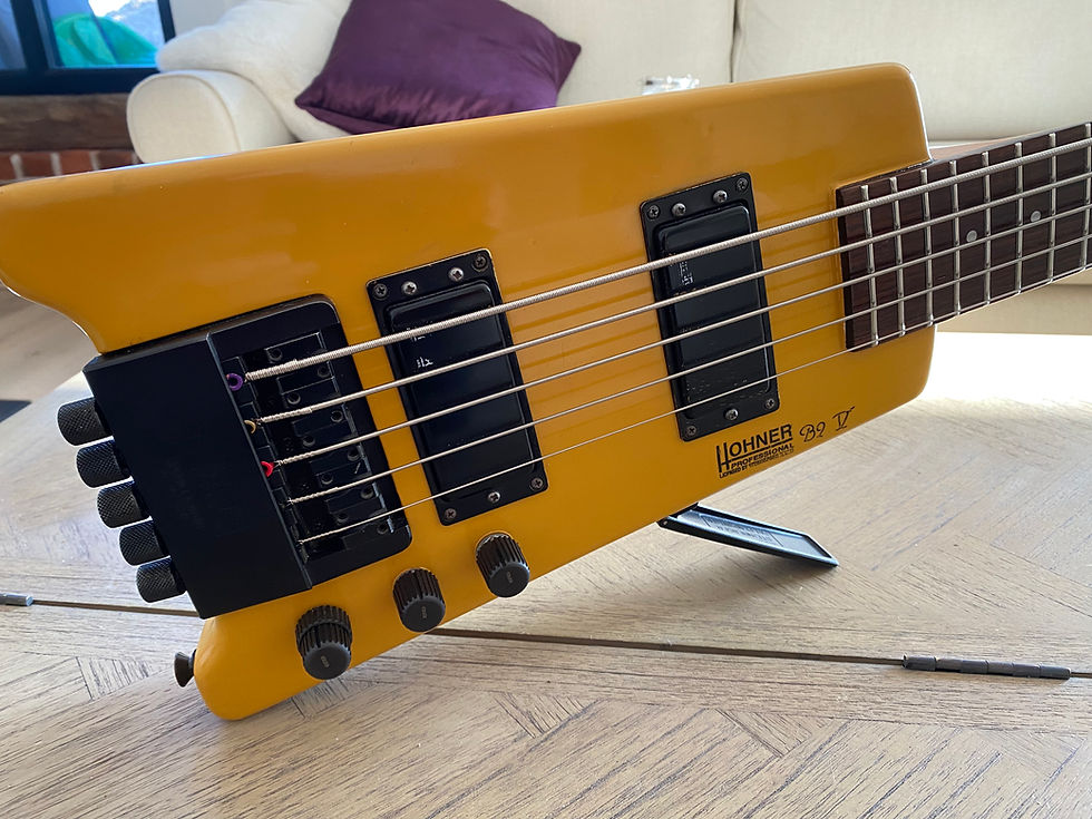 Thumbnail: Steinberger Hohner Professional B2V Active Headless 5 String Bass