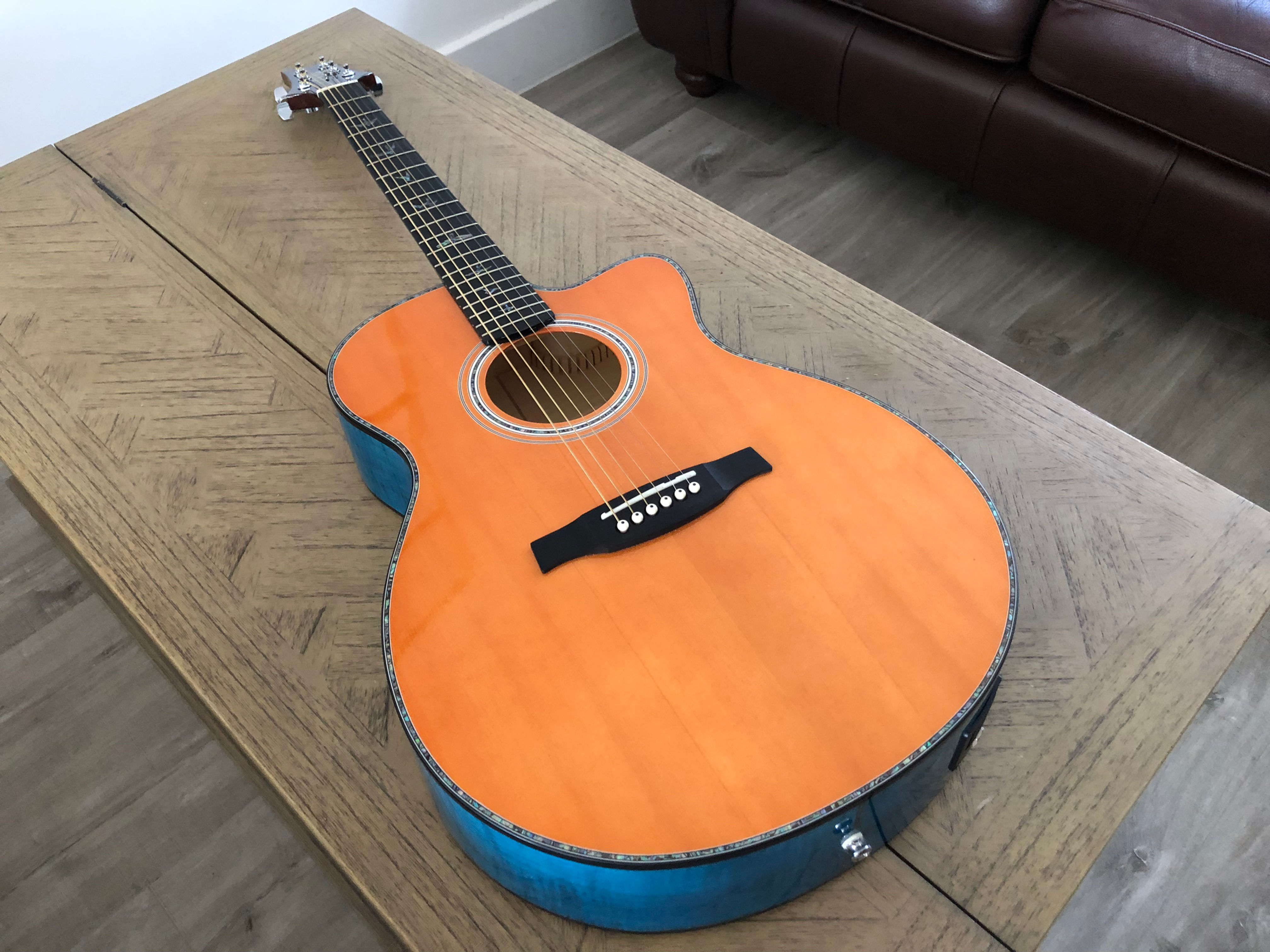 PRS Angelus A50E Blue Matteo Electro Acoustic