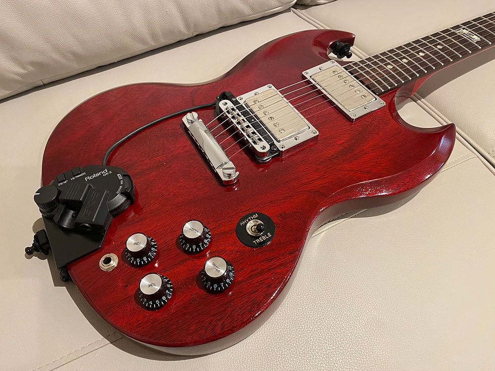 Thumbnail: Gibson SG Special 2014 Monty's Pickups Stainless Steel Frets Roland GK3 Pickup