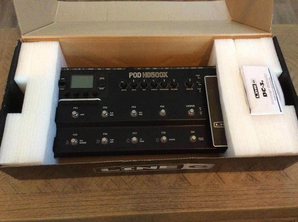 Thumbnail: POD HD500X Effects Processor Effects Pedal