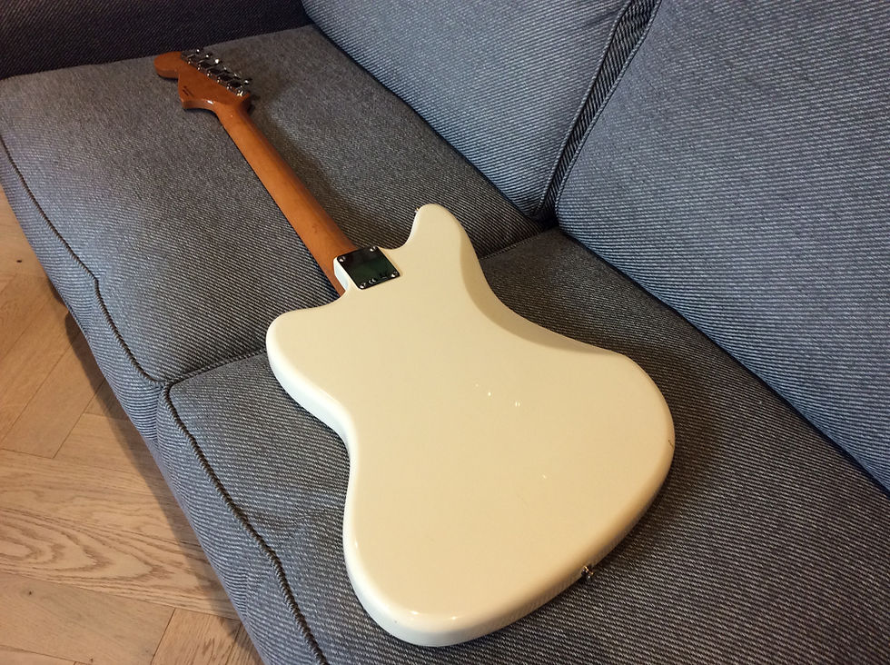 Thumbnail: Fender Jaguar Classic Player HH Olympic White 2014