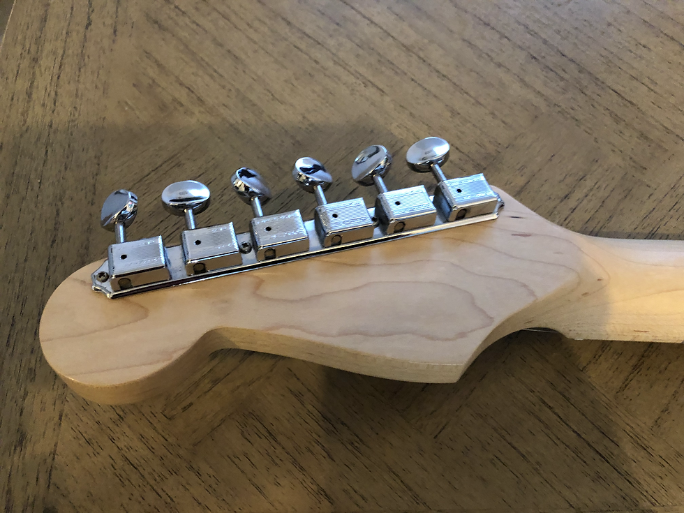 Thumbnail: Fender Squier Strat Upgraded With Wilkinson Parts