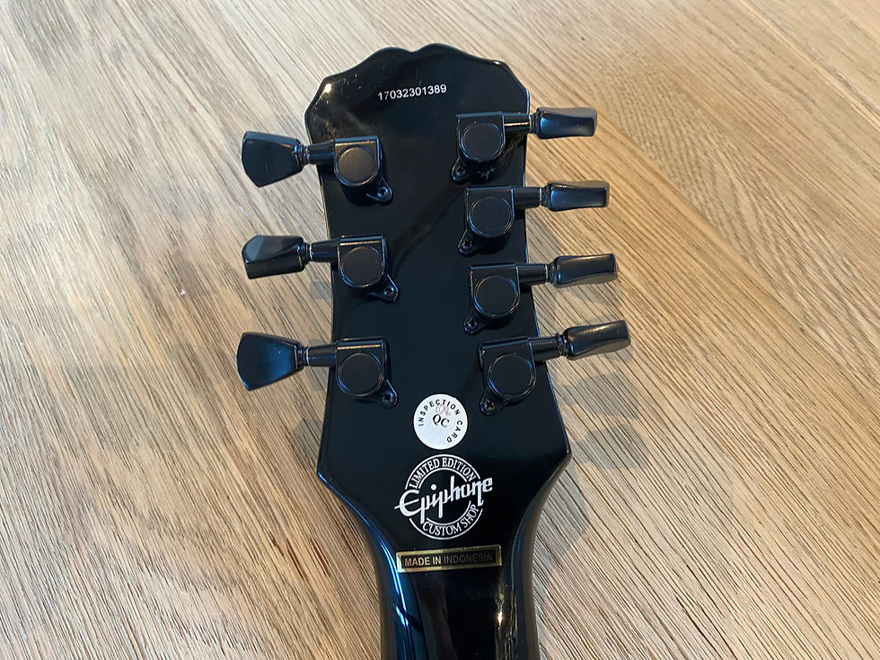 Thumbnail: Matt Heafy Custom 7 Les Paul Signed by Matt