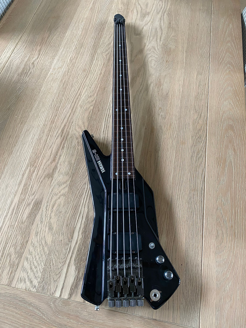Yamaha BX 5 5 String Headless and Fretless Bass