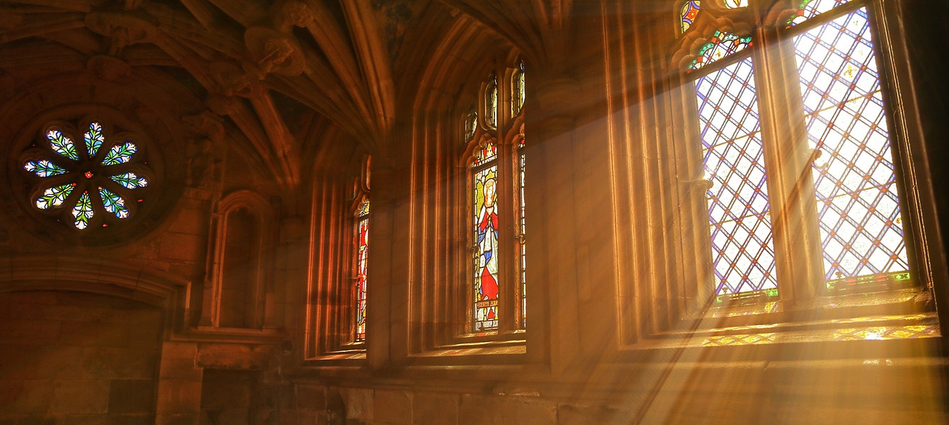 Window Light in Church