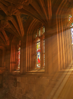 Window Light in Church