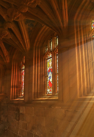 Window Light in Church