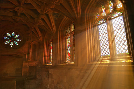 Window Light in Church
