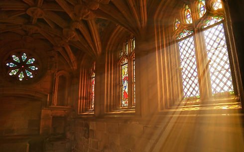 Window Light in Church