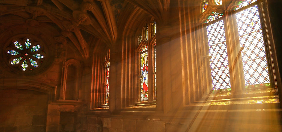 Window Light in Church