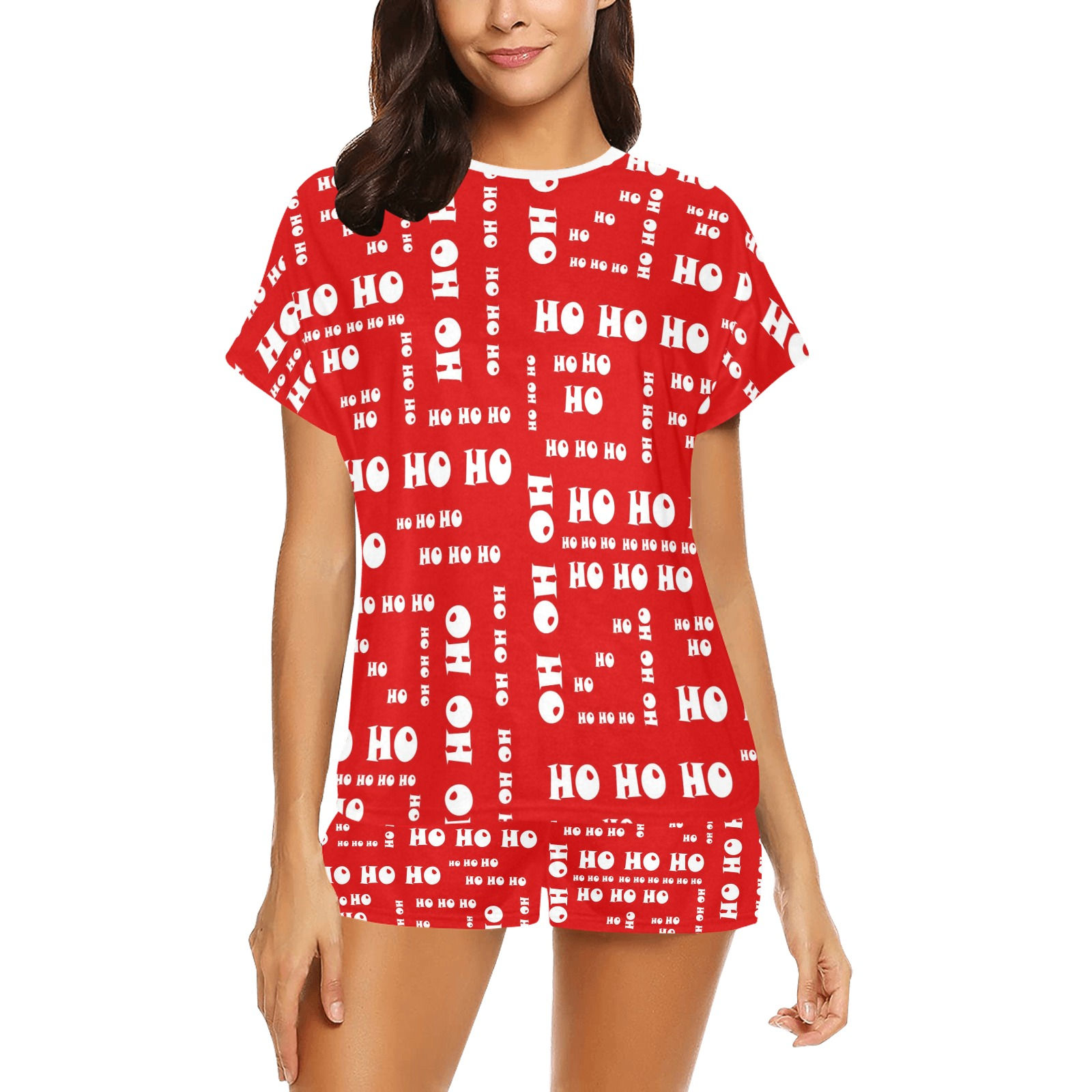 HO HO HO - Women's Short Pajama Set
