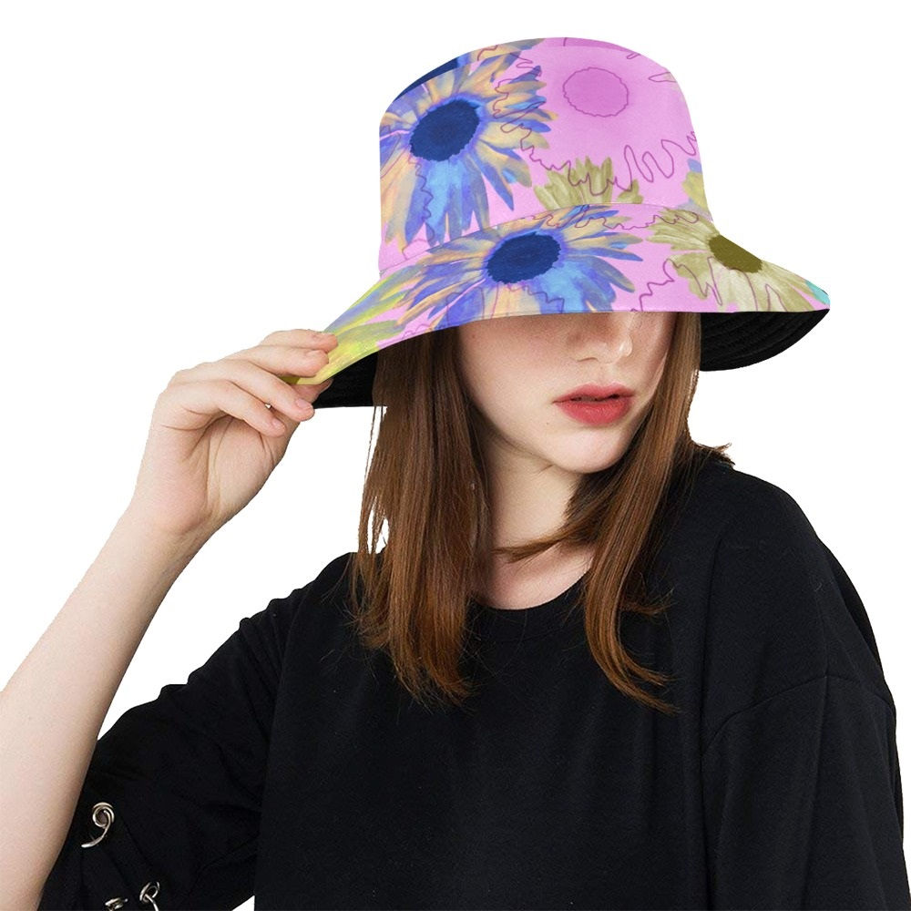 Wildflower Soft Pink - Bucket Hat