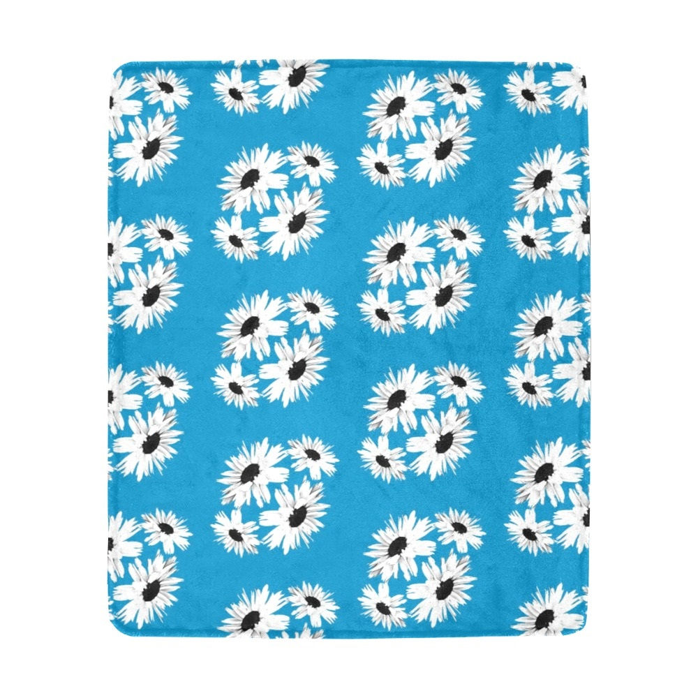 Daisy Love Blue - Blanket