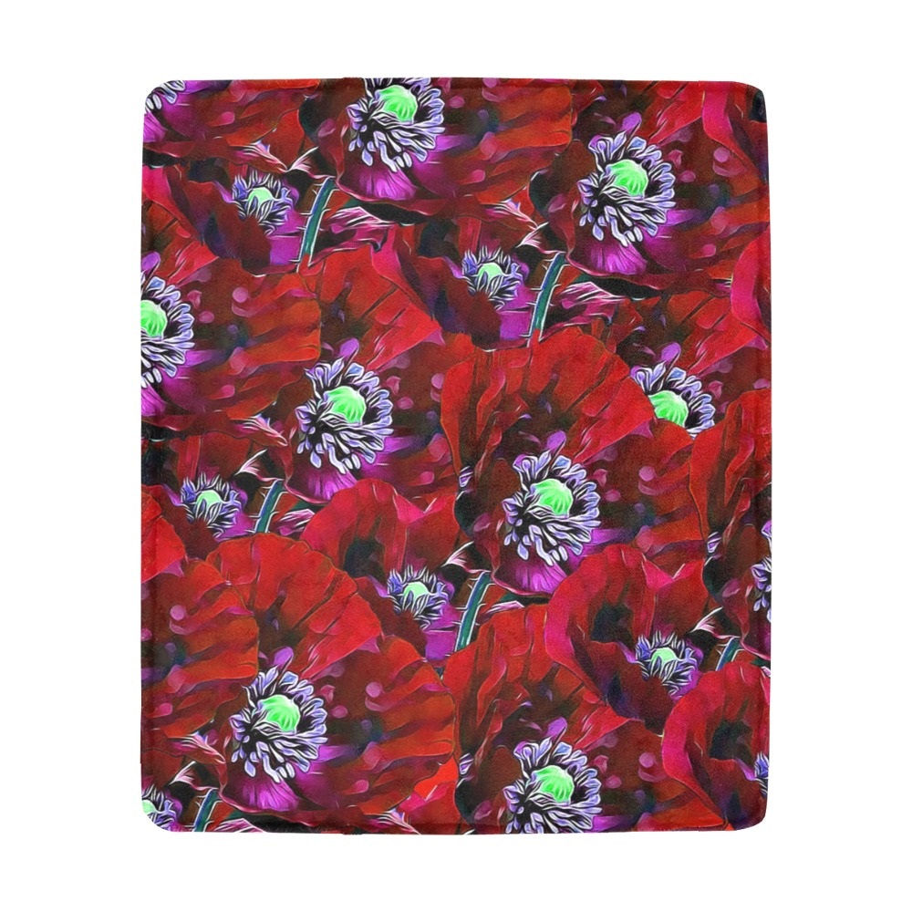 Poppies Red - Blanket