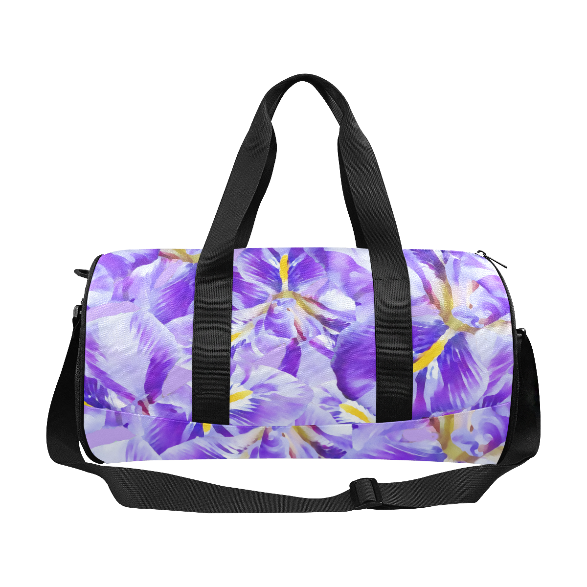 Winter Iris - Gym / Workout / Camping / Travel Duffel Bag