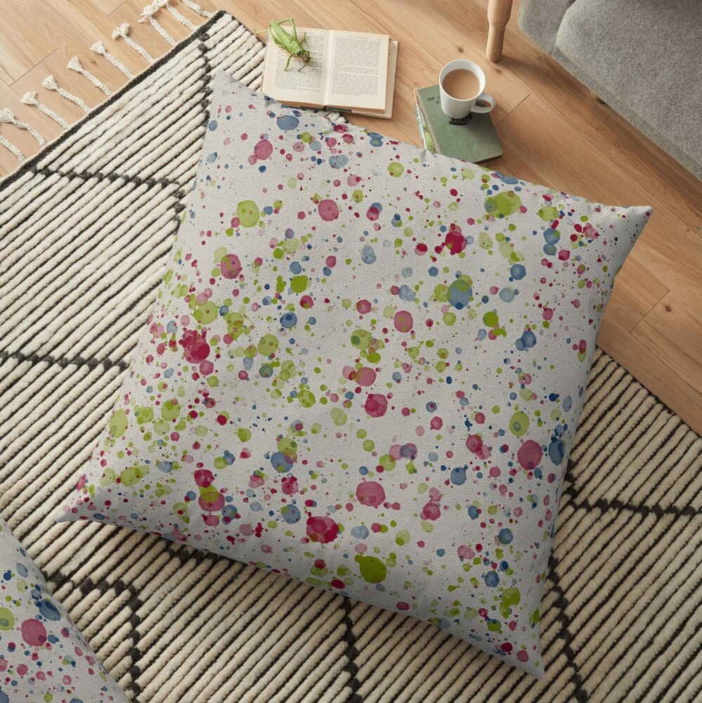 Monstera Leaves Splash - Cushion Cover