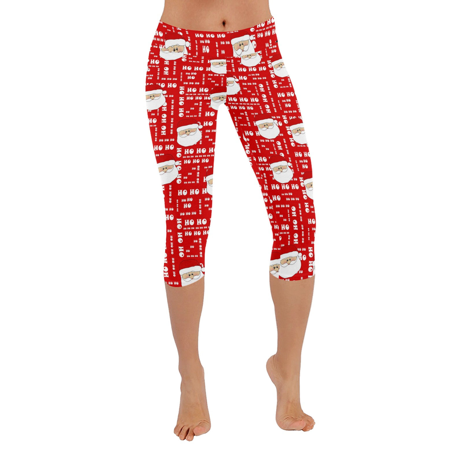 Santa HO HO HO - Leggings 3/4