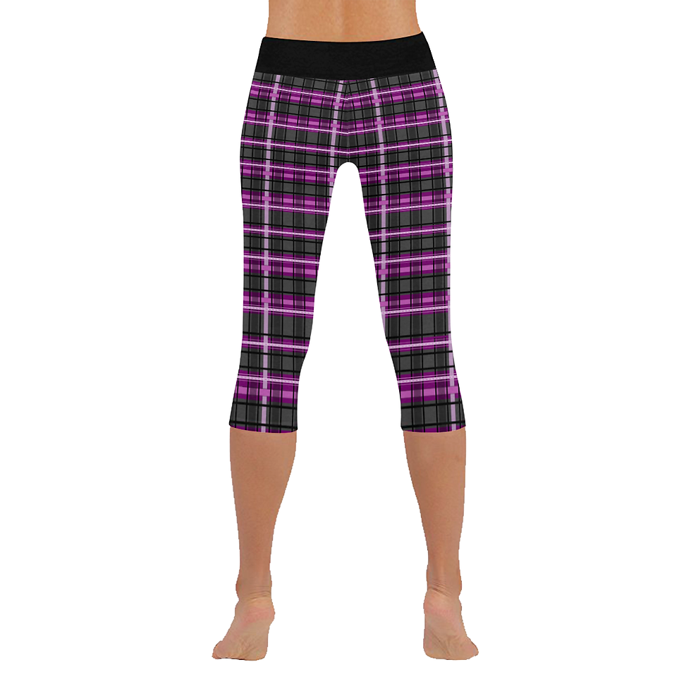Thumbnail: Mrs Rees Tartan - Leggings 3/4