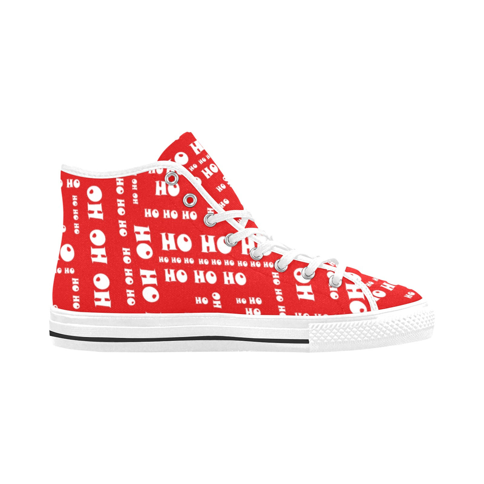 HO HO HO - Women's High Top Canvas