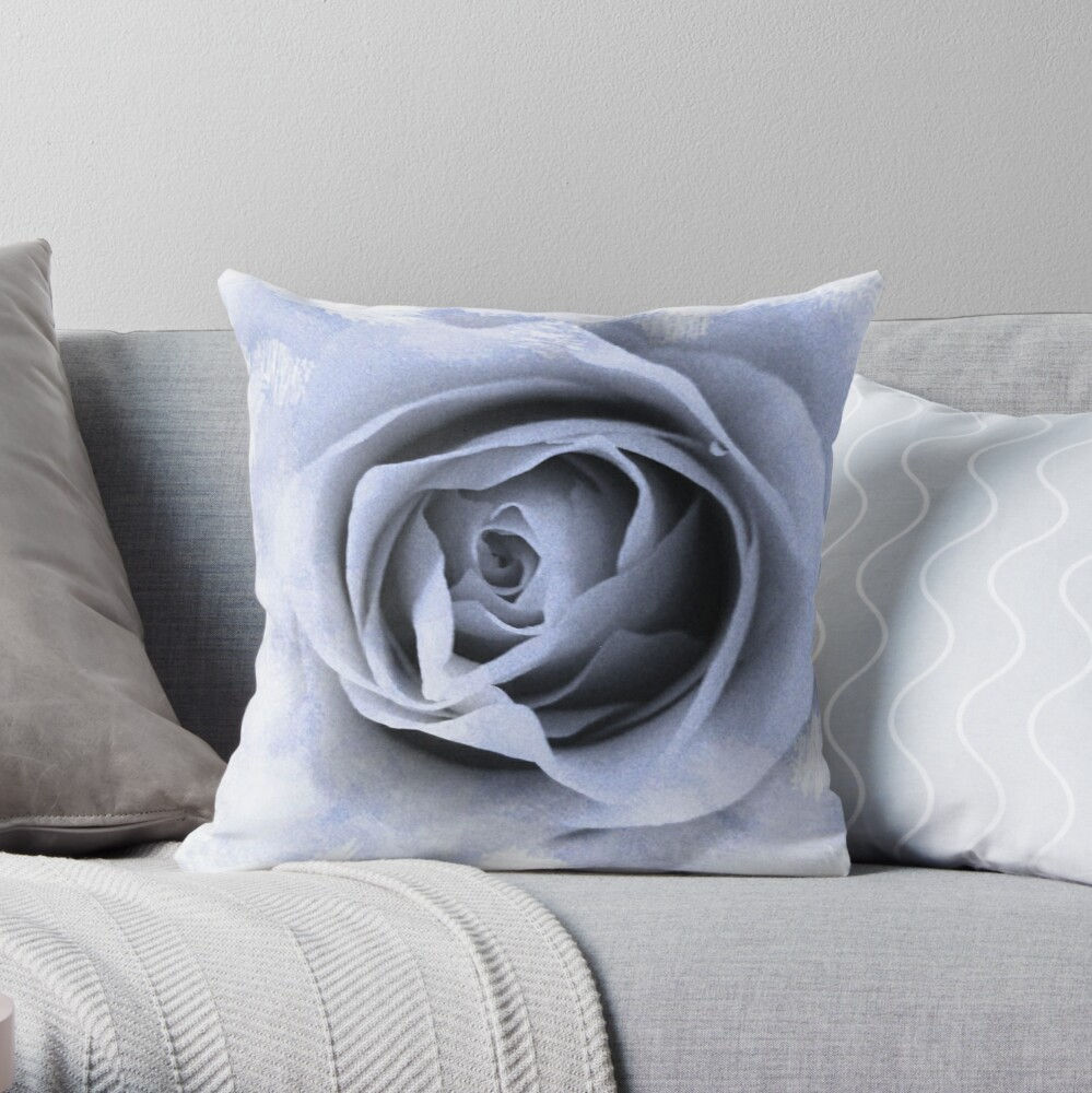 Blue Rose - Cushion Cover