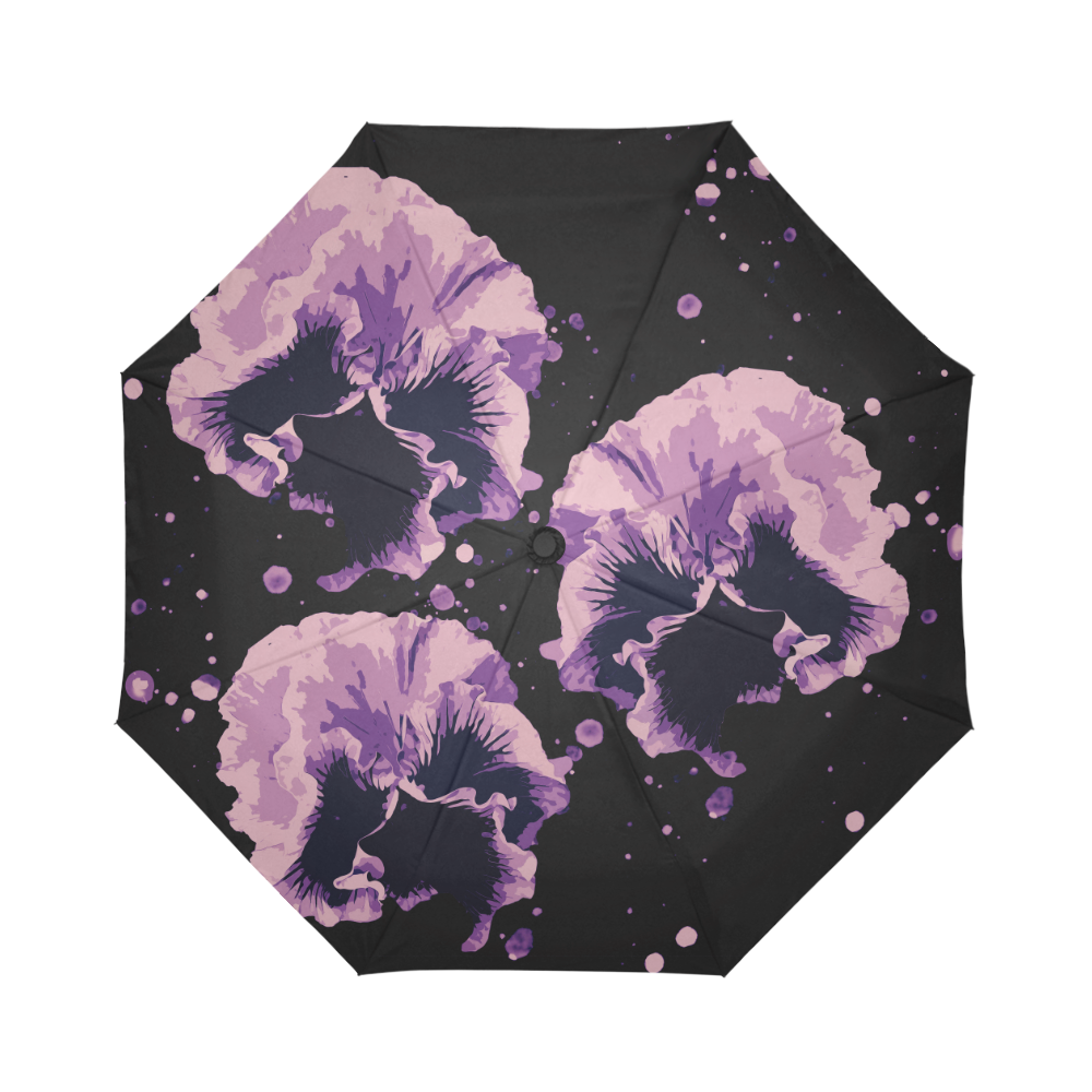 Pansy Moonbeams Pink - Botanical Umbrella