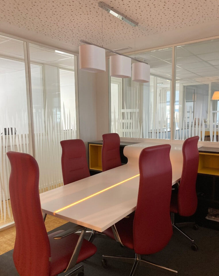 Table sur mesure en corian