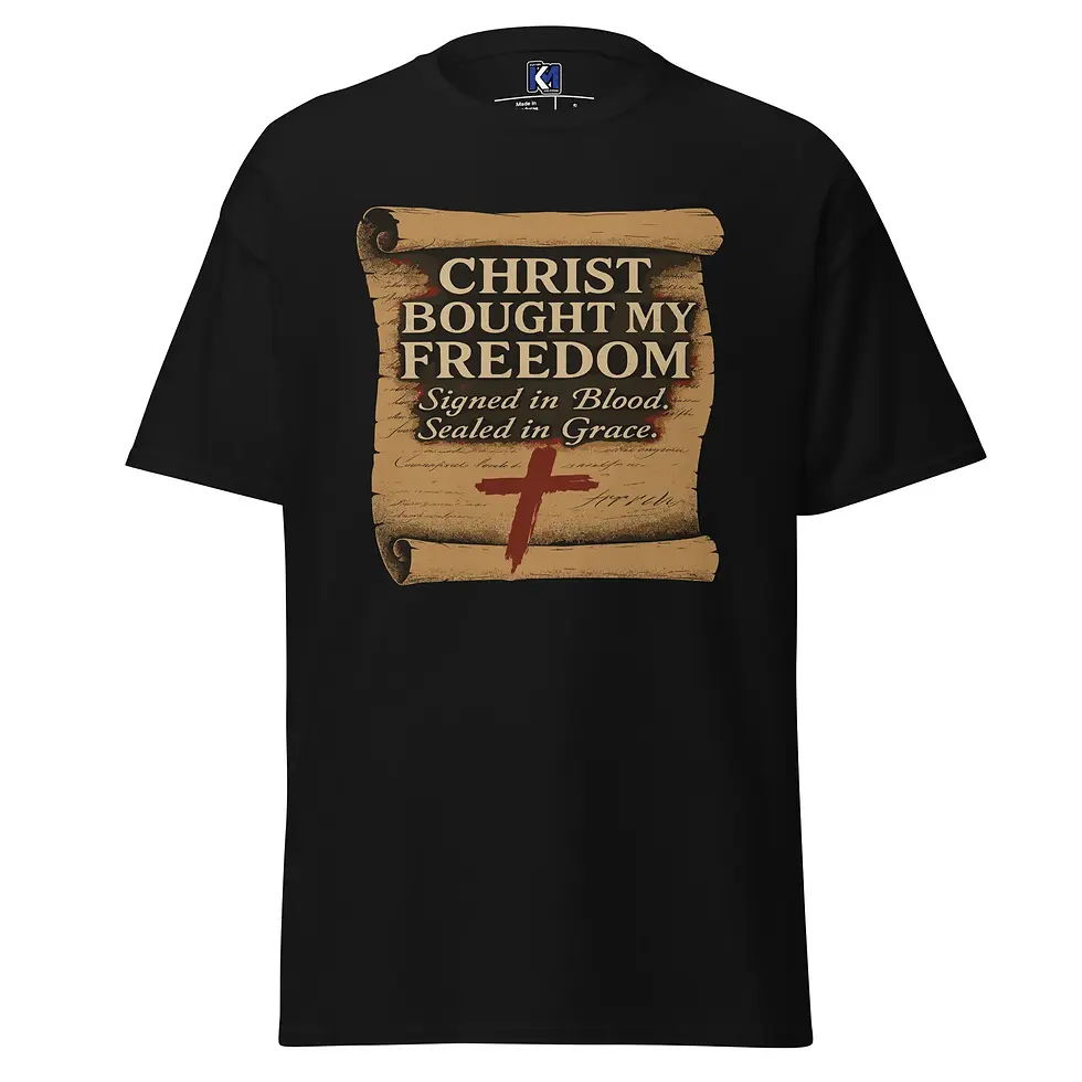 Thumbnail: Christ Bought My Freedom Tee