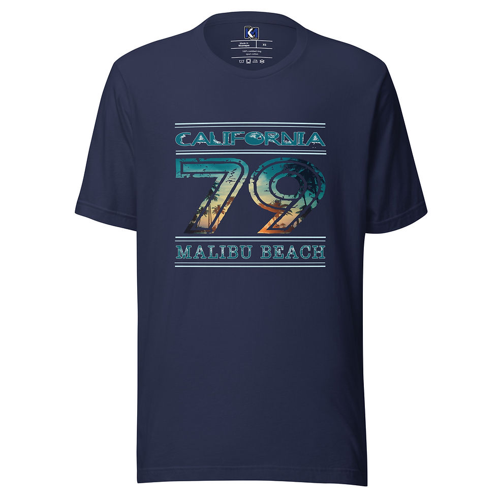Thumbnail: Nostalgic-Malibu-Surf-Culture-Graphic-T-Shirt