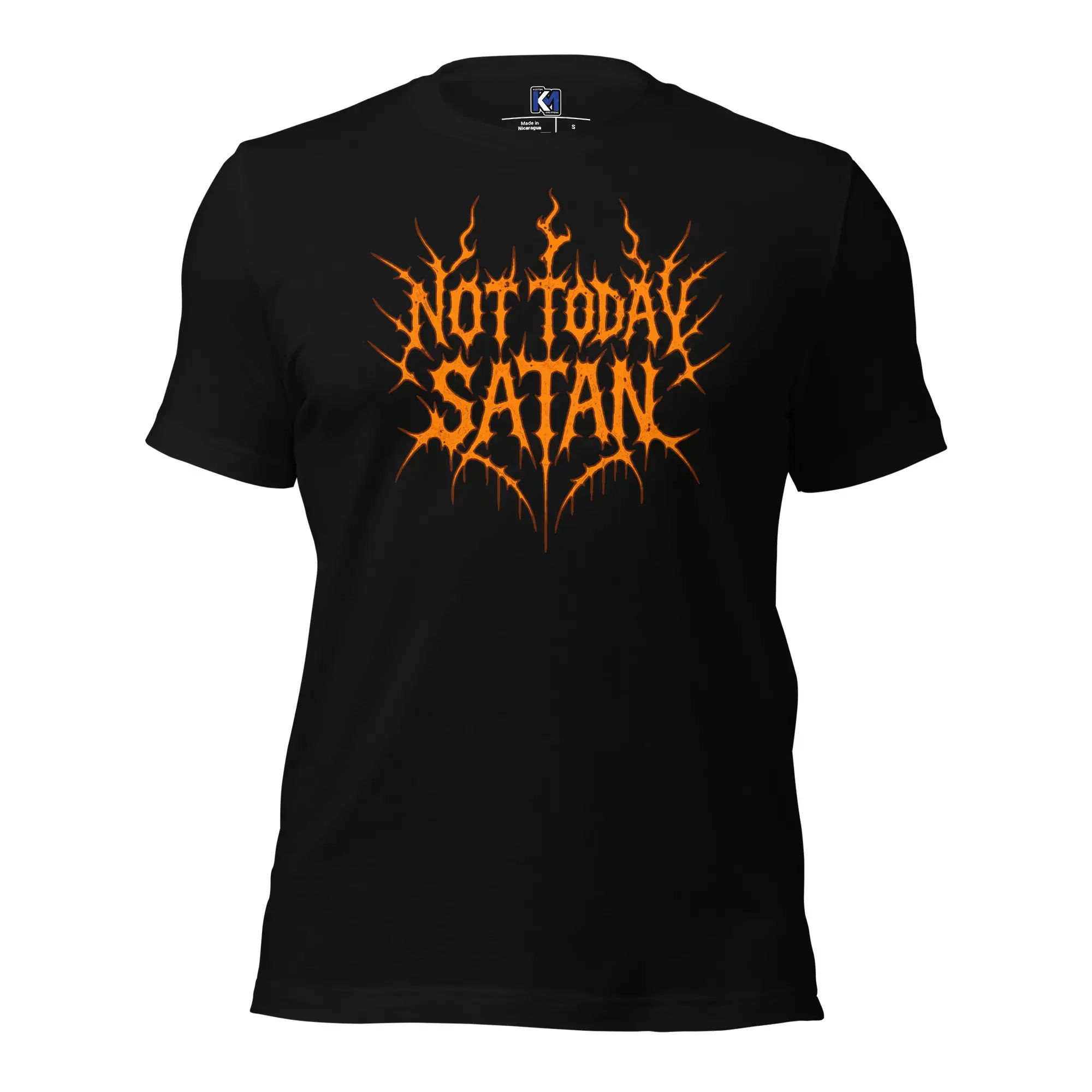 Not Today, Satan Graphic Tee (Brutal Faith)