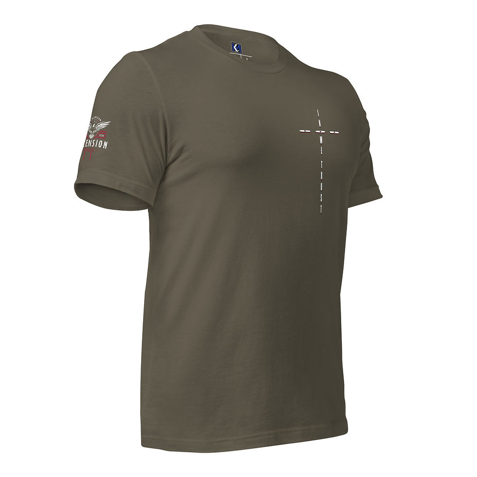 Thumbnail: In God We Trust graphic tee for people of Faith image