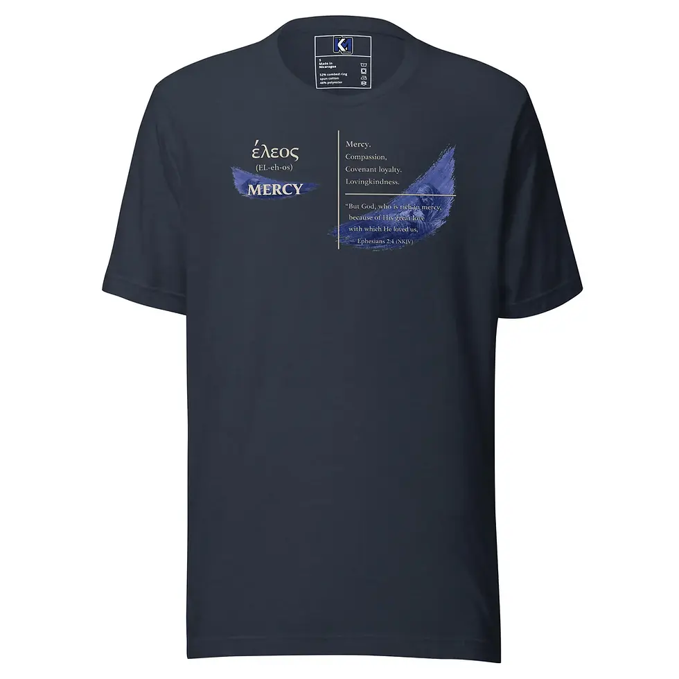 Thumbnail: Mercy Study Tee | Ephesians 2:4