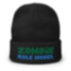 Zombie role model diabetes awareness beanie Black