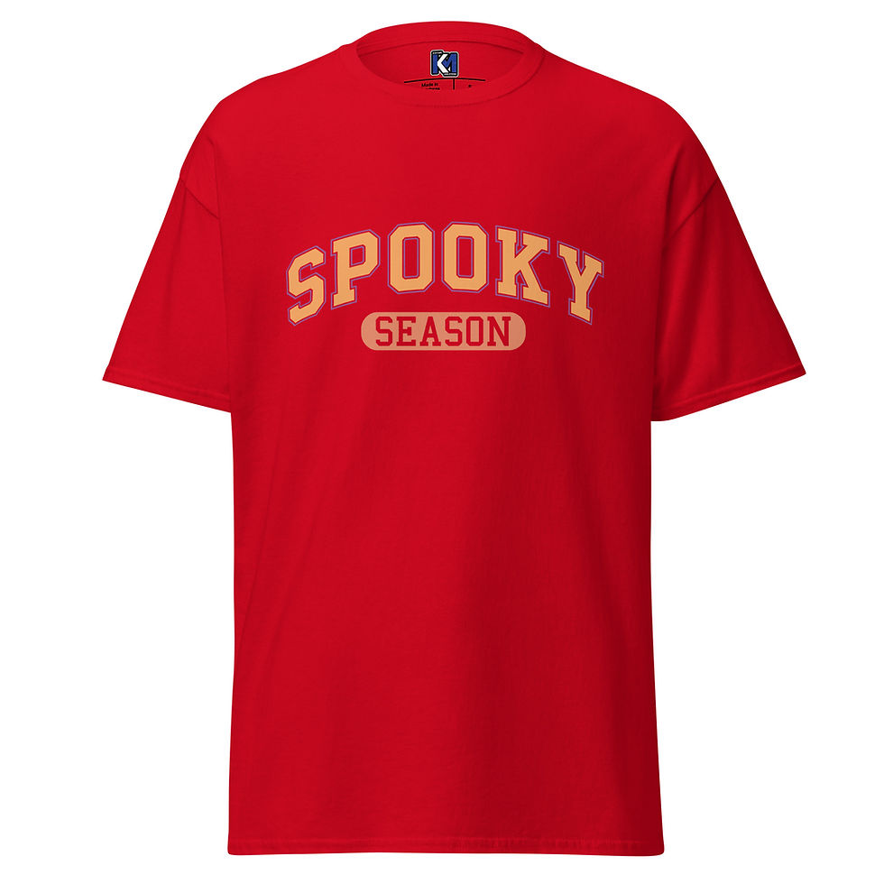 Thumbnail: Spooky Season University Style Halloween Graphic Shirt