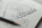 Comic word in artistic typography book ,