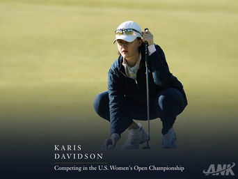 Karis Davidson 2026 US Open Debut