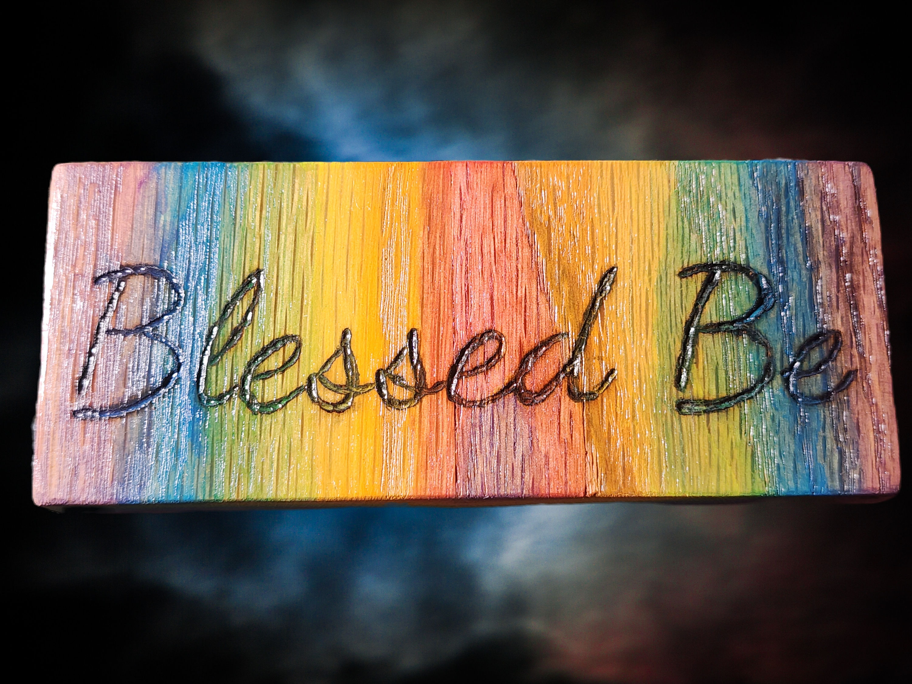Blessed Be Plaque