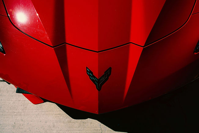 red corvette
