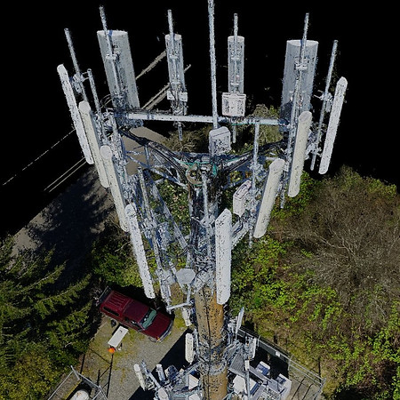 Photogrammétrie 3D antenne Telecom