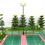 Thumbnail: 1:75 5pcs Basketball Yard Led Light