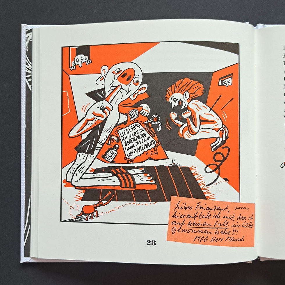 Miniaturbild: Vorzugsausgabe Künstlerschal »Love Follows Function«